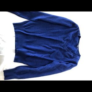 Womens blue sweater